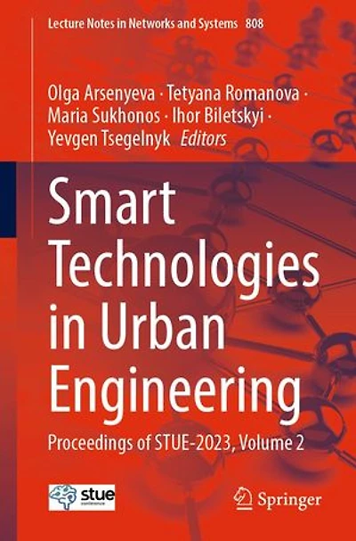 Smart Technologies Urban Engineering: Proceedings of STUE-2023, Volume 2