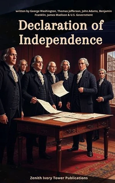 Declaration of Independence: America's Founding Document by Jefferson, Washington, Franklin, Adams & Madison