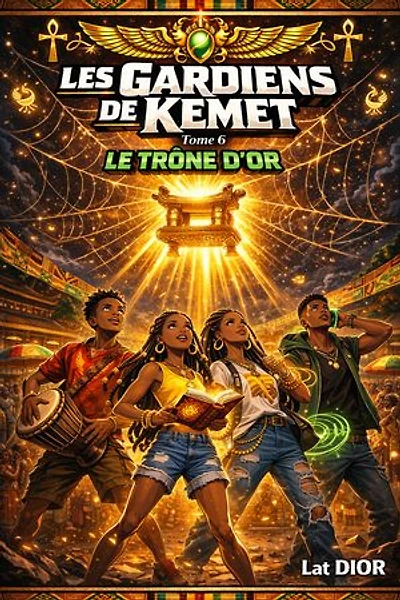 Les Gardiens de Kemet - Tome 6 : Le Trône d'Or