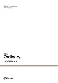 Ingredientes / The Ordinary: Ingredients