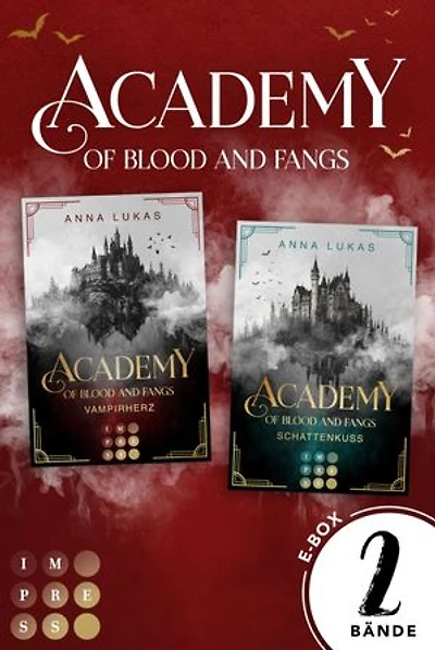 Academy of Blood and Fangs: 2 Bände in einem Bundle!: Fesselnde Slow Burn Romantasy an einer düsteren Vampirjäger-Academy in Rumänien