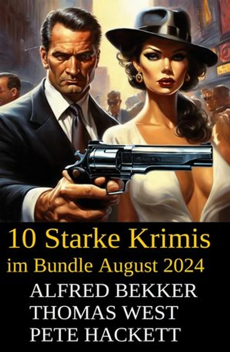10 Starke Krimis im Bundle August 2024