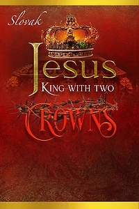 Jesus King with two Crowns: Ježiš Kráľ s dvoma korunami
