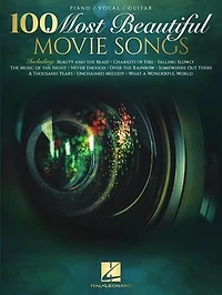 100 Most Beautiful Movie Songs Piano/vocal/guitar Songbook