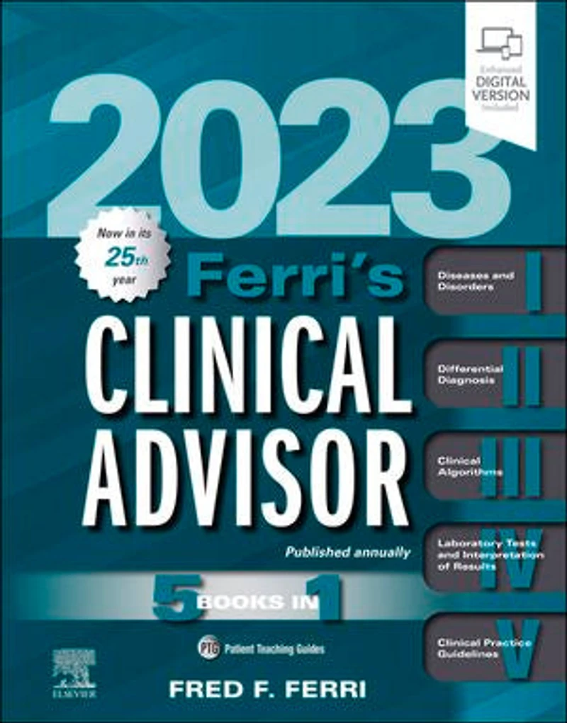 Ferri's Clinical Advisor 2027: 5 Books 1