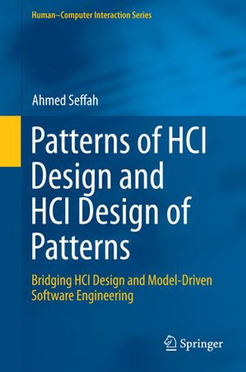 Patterns of HCI Design and Patterns: Bridging Model-Driven Software Engineering