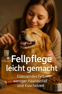 Fellpflege leicht gemacht: Glänzendes Fell, weniger Haarausfall und Kuschelzeit