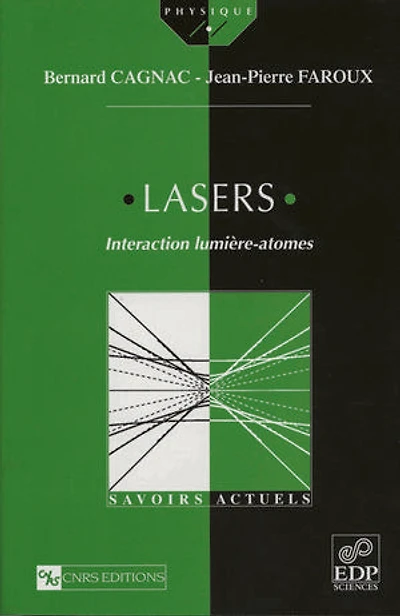 Lasers: interaction lumière-atomes