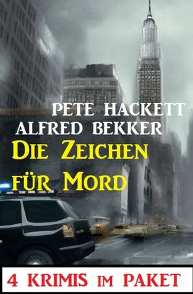 Die Zeichen für Mord: 4 Krimis im Paket