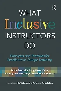What Inclusive Instructors Do: Principles And Practices For Excellence College Teaching