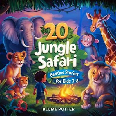20 Jungle Safari Bedtime Stories For Kids Age 3 - 8: Bedtime Stories For Kids Age 3 to 8 Series 3, #4