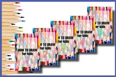 Collection HOW TO DRAW for kids