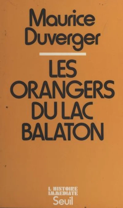 Les orangers du lac Balaton