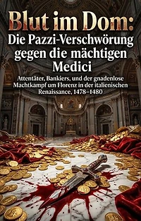 Blut im Dom: Die Pazzi-Verschwörung gegen die mächtigen Medici: Attentäter, Bankiers, und der gnadenlose Machtkampf um Florenz in der italienischen Renaissance, 1478–1480