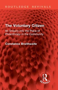the Voluntary Citizen: An Enquiry into Place of Philanthropy Community