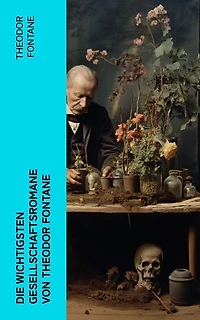 Die wichtigsten Gesellschaftsromane von Theodor Fontane: Der Stechlin + Effi Briest + Frau Jenny Treibel + L'Adultera