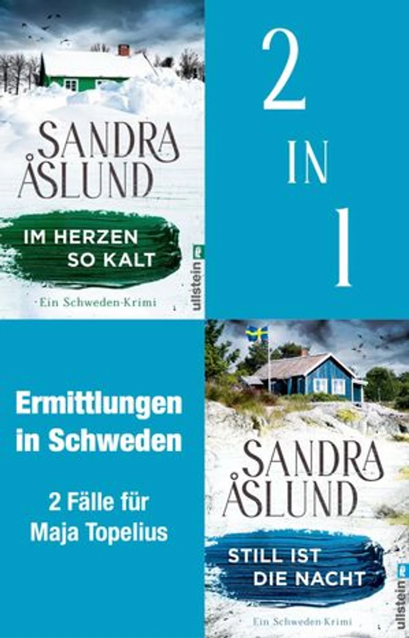 Im Herzen so kalt // Still ist die Nacht: Zwei Fälle für Maya Topelius | Zwei Schweden-Krimis im attraktiven Bundle