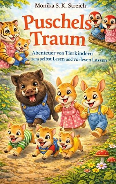 Puschels Traum: Abenteuer von Tierkindern zum selbst Lesen und vorlesen Lassen