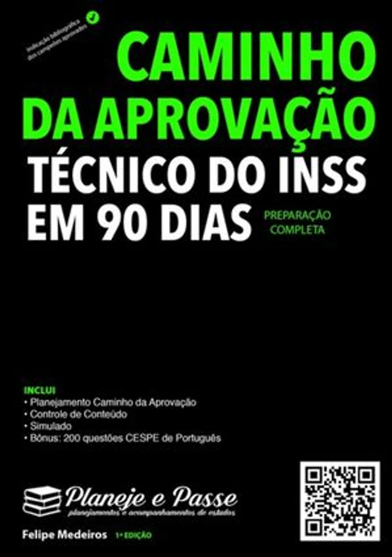 Caminho Da Aprovação Técnico Do Inss Em 90 Dias