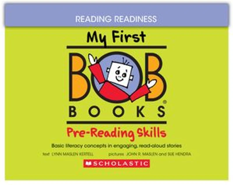 My First Bob Books - Pre-Reading Skills Box Set of 12 Paperbacks | Decodable Phonics, Ages 3 and up, Pre-K (Reading Readiness)