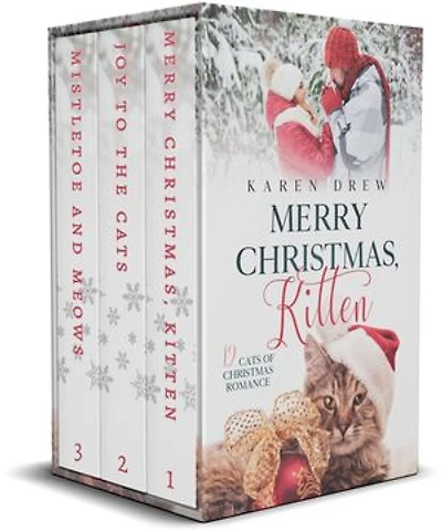 12 Cats of Christmas Romance Anthology books 1-3 (sweet Christmas romance with cats)