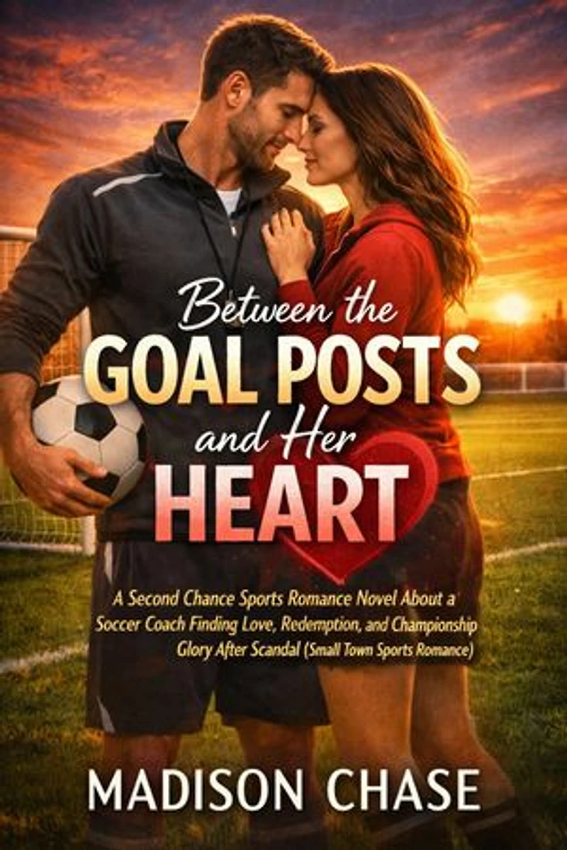 Between the Goal Posts and Her Heart: A Second Chance Sports Romance Novel About a Soccer Coach Finding Love, Redemption, and Championship Glory After Scandal (Small Town Sports Romance)