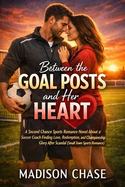 Between the Goal Posts and Her Heart: A Second Chance Sports Romance Novel About a Soccer Coach Finding Love, Redemption, and Championship Glory After Scandal (Small Town Sports Romance)