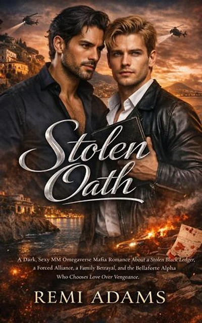 Stolen Oath: A Dark, Sexy MM Omegaverse Mafia Romance About a Stolen Black Ledger, a Forced Alliance, a Family Betrayal, and the Bellaforte Alpha Who Chooses Love Over Vengeance.
