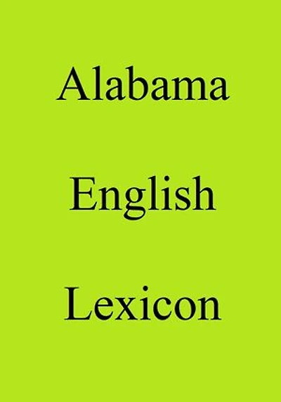 Alabama English Lexicon