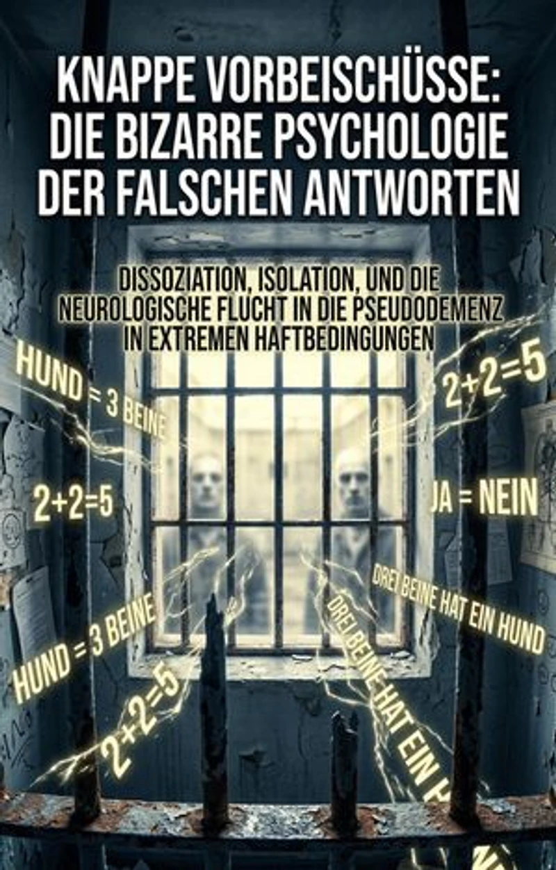 Knappe Vorbeischüsse: Die bizarre Psychologie der falschen Antworten: Dissoziation, Isolation, und die neurologische Flucht in die Pseudodemenz in extremen Haftbedingungen