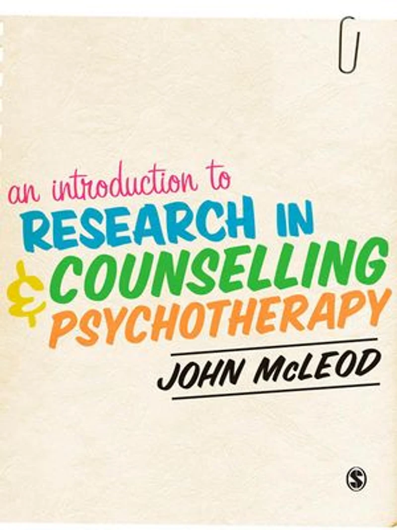 An Introduction to Research Counselling and Psychotherapy