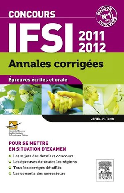 Annales corrigées Concours IFSI 2011-2012