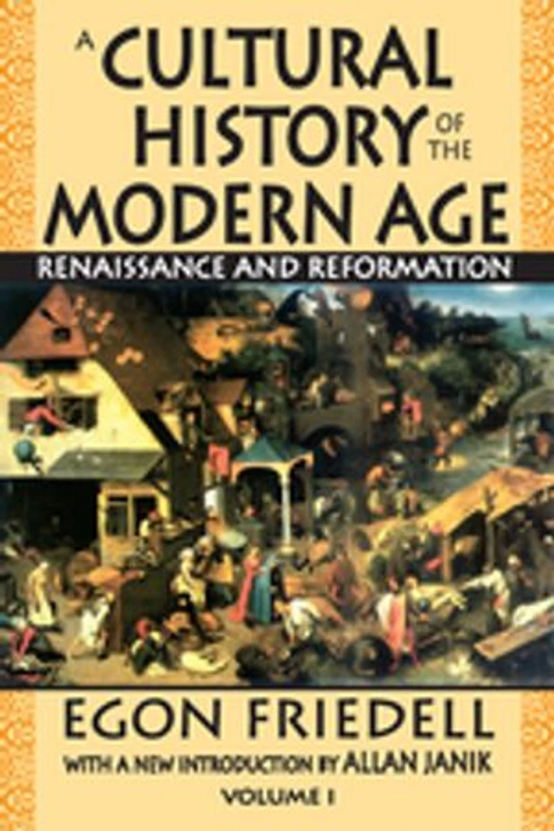 A Cultural History of the Modern Age: Volume 1, Renaissance and Reformation