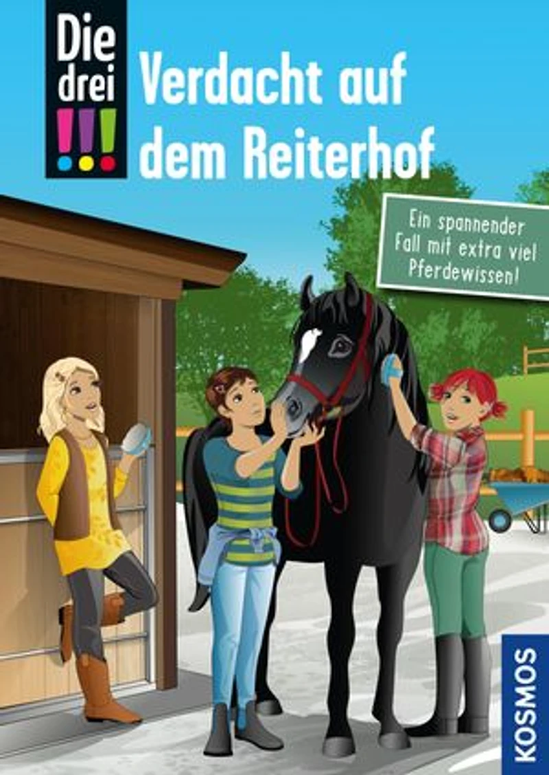 Die drei !!!, Verdacht auf dem Reiterhof (drei Ausrufezeichen): Ein spannender Fall mit extra viel Pferdewissen!