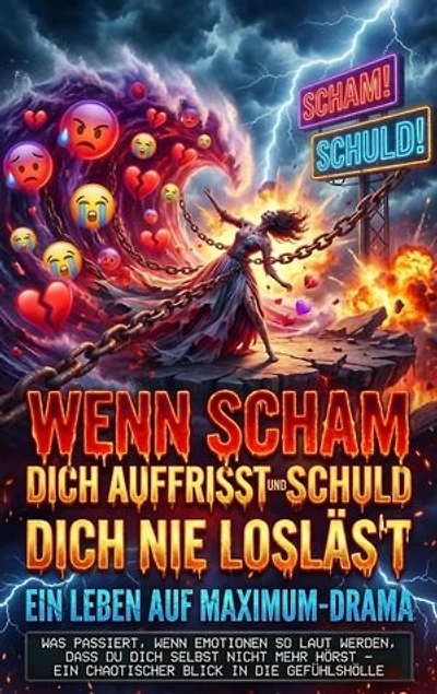 Wenn Scham Dich Auffrisst und Schuld Dich Nie Loslässt: Ein Leben Auf Maximum-Drama: Was Passiert, Wenn Emotionen So Laut Werden, Dass Du Dich Selbst Nicht Mehr Hörst – Ein Chaotischer Blick in Die Gefühlshölle