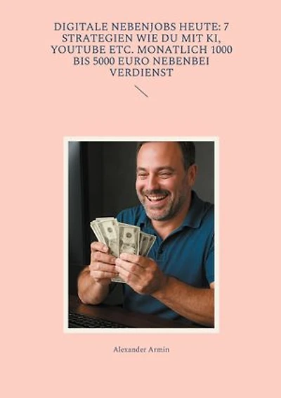 Digitale Nebenjobs heute: 7 Strategien wie du mit KI, YouTube etc. monatlich 1000 bis 5000 Euro nebenbei verdienst