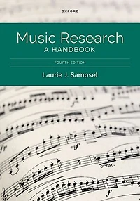 Music Research: A Handbook