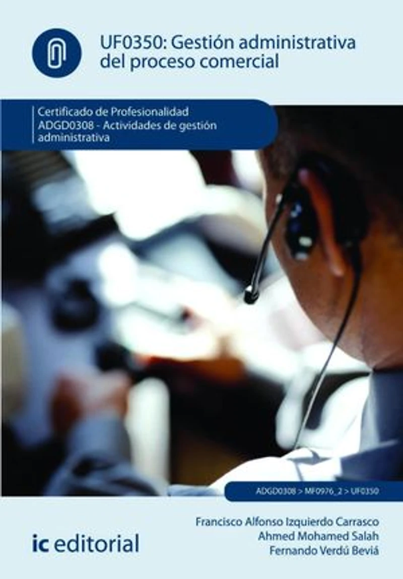 Gestión administrativa del proceso comercial. ADGD0308