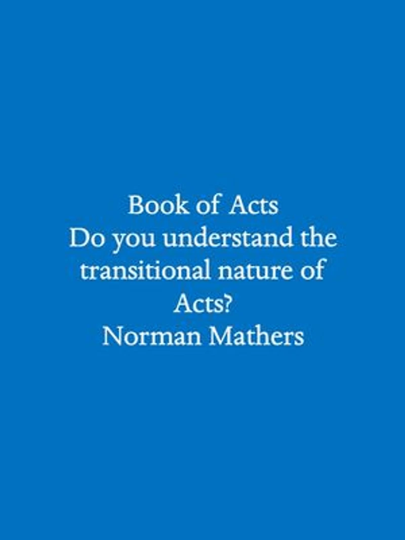 BOOK OF ACTS