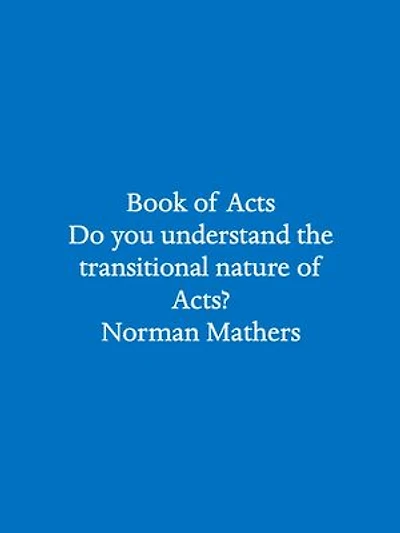 BOOK OF ACTS