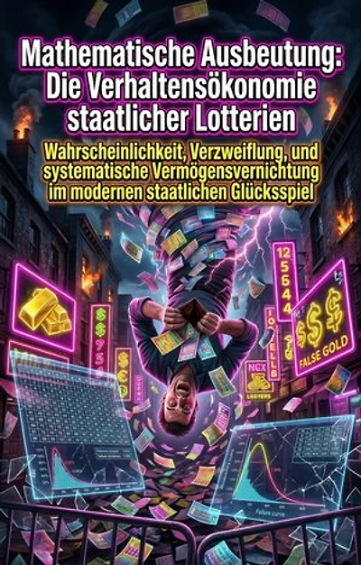 Mathematische Ausbeutung: Die Verhaltensökonomie staatlicher Lotterien: Wahrscheinlichkeit, Verzweiflung, und systematische Vermögensvernichtung im modernen staatlichen Glücksspiel