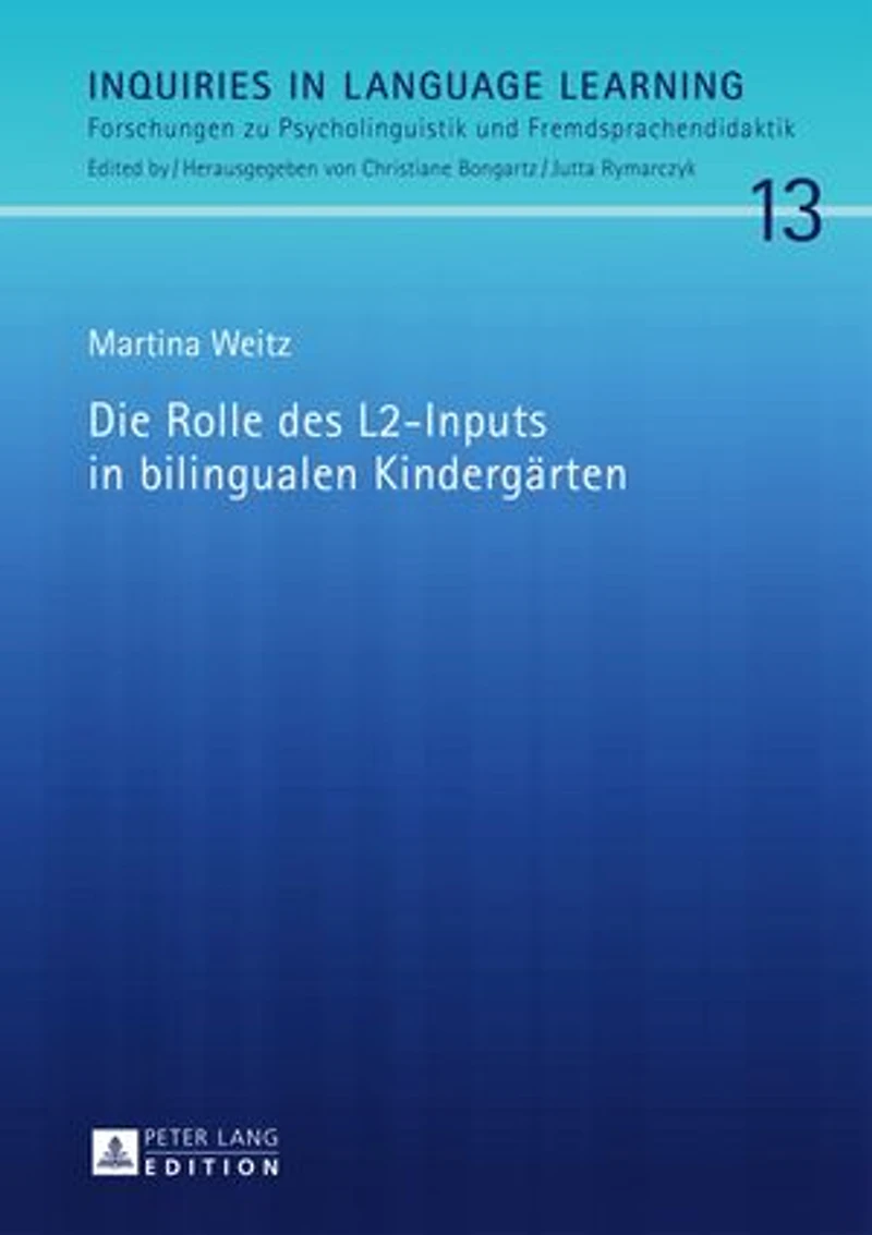Die Rolle des L2-Inputs bilingualen Kindergaerten