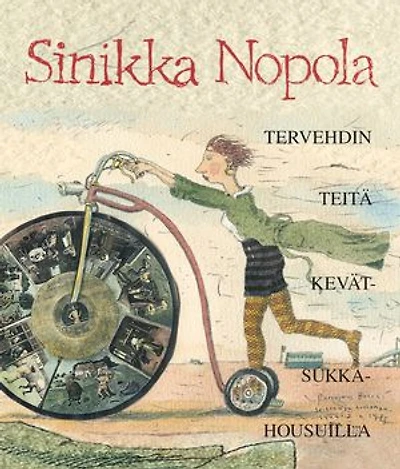 Tervehdin teitä kevätsukkahousuilla