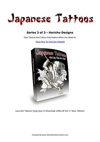 Japanische Tattoos - Serie 3 von 3 - Japanese Horicho. Große Auswahl an Tattoo Design Vorlagen, Motiv: Japanische Stämme.: Große Auswahl an japanischen Tattoo Design Vorlagen, Motiv: Japanische Stämme.