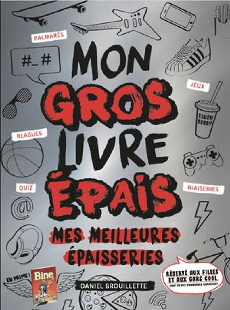 Mon gros livre épais, mes meilleurs épaisseries