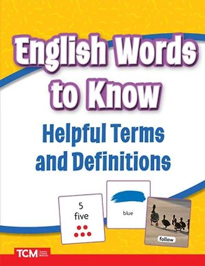 English Words to Know for Newcomers: Helpful Terms and Definitions ePub