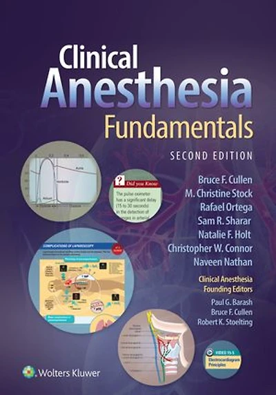 Clinical Anesthesia Fundamentals: Print + Ebook With Multimedia