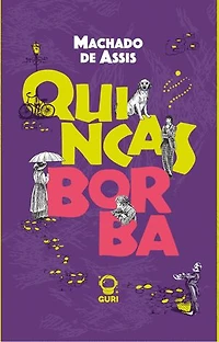 Resumo e análise de "Quincas Borba" Machado Assis: Literatura FUVEST 2024 |Edição acessível com descrição imagens