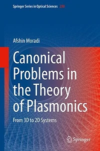 Canonical Problems the Theory of Plasmonics: From 3D to 2D Systems