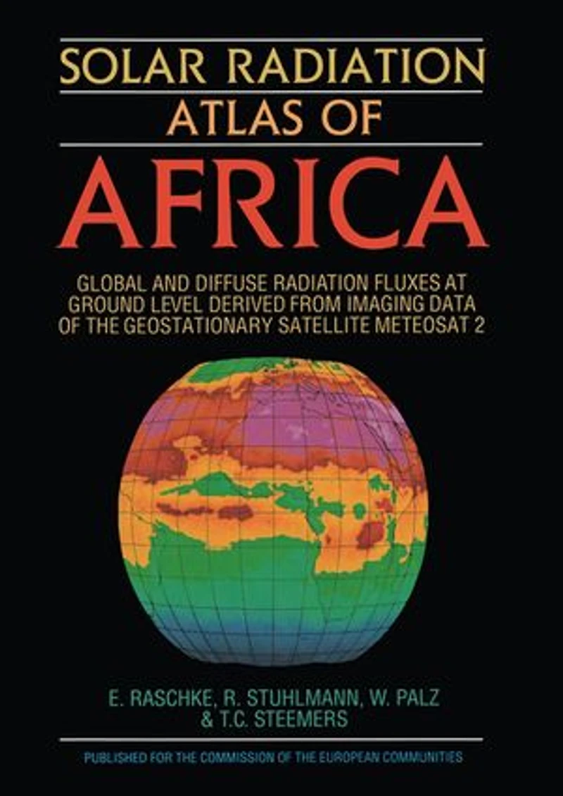Solar Radiation Atlas of Africa: Global and diffuse radiation fluxes at ground level derived from imaging data of the geostationary satellite METEOSAT 2